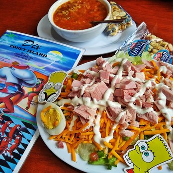 Dix Coney Island - Outrageous Delicious Unstuffed Pepper Soup and Chef's Salad - American Near Me - Lincoln Park, Michigan Dix Coney Island - Outrageous Delicious Unstuffed Pepper Soup and Chef's Salad - American Near Me - Lincoln Park, Michigan