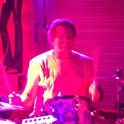 Office Lounge - Dress code " No Cut-offs" Wtf is the drummer wearing !!! This place SUCKS!!!!!!