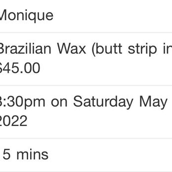 Brazilian Wax By Andreia - Booking completed as promised - Waxing Near Me - Conyers, Georgia