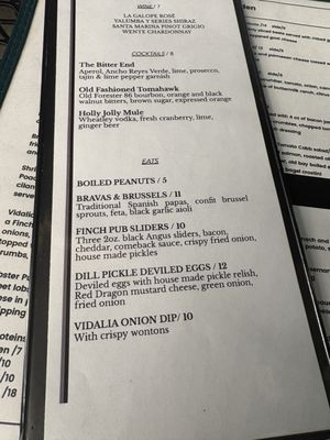 Menu photo 5 Finch & Fifth Augusta, GA