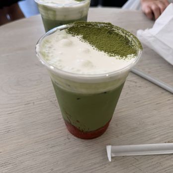 DAMO - Matcha strawberry einspanner - Coffee & Tea Near Me - Los Angeles, California DAMO - Matcha strawberry einspanner - Coffee & Tea Near Me - Los Angeles, California