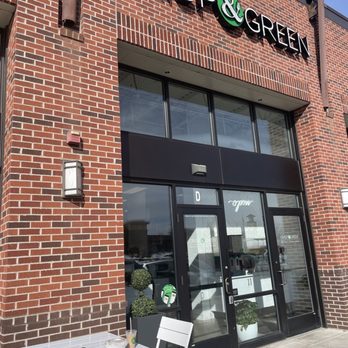 Crisp & Green - Outside. There are a few more tables not seen! - Salad Near Me - Lakewood, Colorado Crisp & Green - Outside. There are a few more tables not seen! - Salad Near Me - Lakewood, Colorado