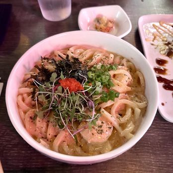 Izakaya Ichie - Mentaiko Cream Udon - Sushi Bars Near Me - Buena Park, California