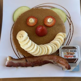 Boulevard 301 - Kid's menu: Funny face pancake! 145 pesos: $7.74 - Breakfast & Brunch Near Me - Puerto Peñasco, SON Boulevard 301 - Kid's menu: Funny face pancake! 145 pesos: $7.74 - Breakfast & Brunch Near Me - Puerto Peñasco, SON