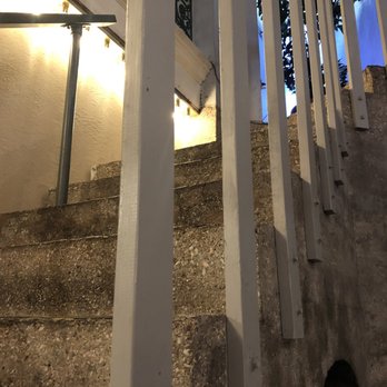 Cafe Alcazar - View from our table by the stairs - New American Near Me - Saint Augustine, Florida