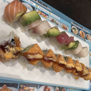 Chubby Fish Sushi - Rainbow roll and Bronco Roll - Sushi Bars Near Me - Denver, Colorado Chubby Fish Sushi - Rainbow roll and Bronco Roll - Sushi Bars Near Me - Denver, Colorado