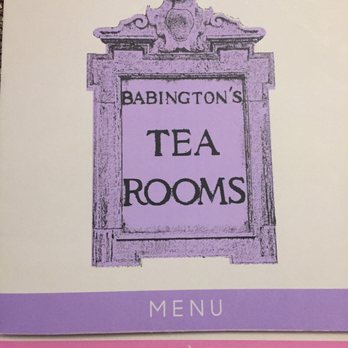 Babingtons - The Babingtons menus - Tea Rooms Near Me - Rome, RM Babingtons - The Babingtons menus - Tea Rooms Near Me - Rome, RM