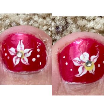 Special Nail Spa - My janky toenails after pedicure. Yuck and yikes. - Nail Salons Near Me - Rocklin, California