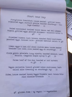 Menu photo 6 Ground Earth Woolgoolga, NSW