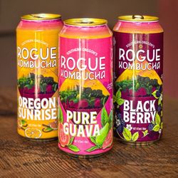 Rogue Kombucha - Three of my favorite flavors!