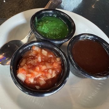 Kathmandu Kitchen - All three sauces were excellent but tamarind was my favorite. - Himalayan/Nepalese Near Me - Towson, Maryland