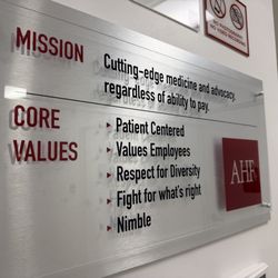 AHF Healthcare Center - Oakland Park - Mission And Core Values.