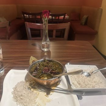 Saffron Indian Cuisine - Shrimp Saag, I like mine spicy. - Indian Near Me - Charlotte, North Carolina Saffron Indian Cuisine - Shrimp Saag, I like mine spicy. - Indian Near Me - Charlotte, North Carolina