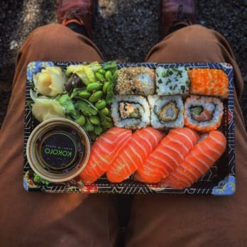Kokoro - Sushi bento box (€8.85) - Sushi Bars Near Me - Dublin, D Kokoro - Sushi bento box (€8.85) - Sushi Bars Near Me - Dublin, D