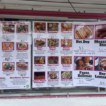 Rincon Latino - menu - Food Trucks Near Me - Schertz, Texas Rincon Latino - menu - Food Trucks Near Me - Schertz, Texas