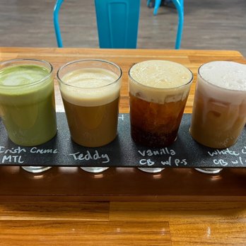 Caffeine Machine - Coffee Flight! - Coffee & Tea Near Me - Las Vegas, Nevada