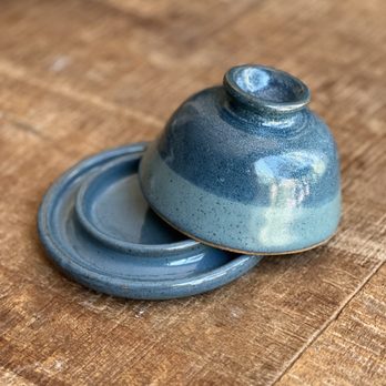 Handled Pottery Studio - Building on all my newly learned skills to make this butter dish. This was week 7! - Paint-Your-Own Pottery Near Me - Carlsbad, California