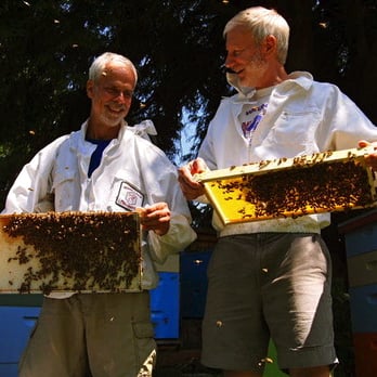 Bridgetown Bees - Tim and Glen with their bees - Local Services Near Me - Portland, Oregon Bridgetown Bees - Tim and Glen with their bees - Local Services Near Me - Portland, Oregon