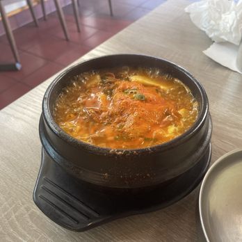 Rice Meats Soup - 3. Beef Soon Tofu - Asian Fusion Near Me - Buena Park, California Rice Meats Soup - 3. Beef Soon Tofu - Asian Fusion Near Me - Buena Park, California