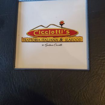 Cicciotti's - Menu - Italian Near Me - Carlsbad, California