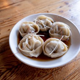 Pork & Chive Dumpling Soup