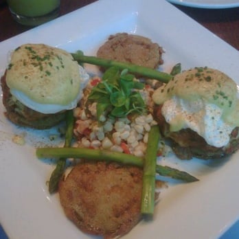 Miss Shirley's Cafe, Inner Harbor - Crab Cake & Fried Green Tomato Eggs Benedict - Breakfast & Brunch Near Me - Baltimore, Maryland Miss Shirley's Cafe, Inner Harbor - Crab Cake & Fried Green Tomato Eggs Benedict - Breakfast & Brunch Near Me - Baltimore, Maryland