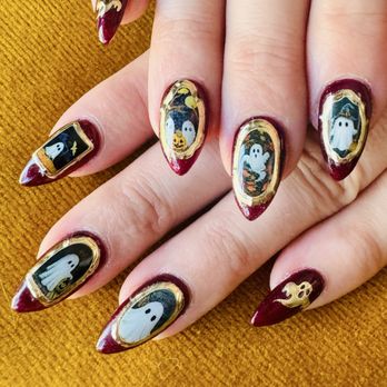 7 Sisters Nail Spa - Halloween Nail Art - Nail Salons Near Me - San Mateo, California