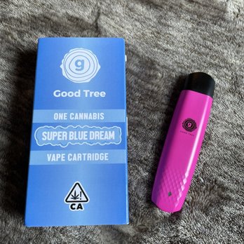 Good Tree - Good Tree house vape pen. Super Blue Dream - Sativa. Strong, happy head high - Cannabis Dispensaries Near Me