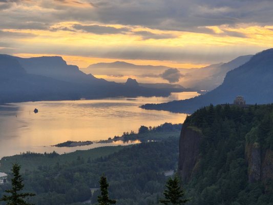 Latourell Falls by null