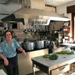 Trattoria Pucci & Barsotti - Maria Pia Pucci in her kitchen.