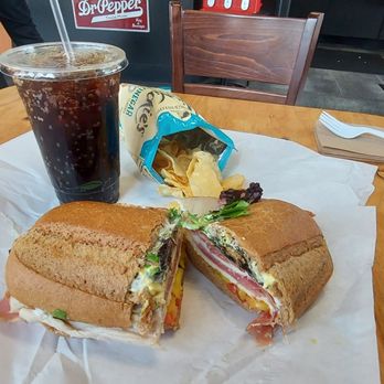 The Sandwich Spot - The #1...Rocco University with turkey instead of ham... combo w/ drink and chips - Sandwiches Near Me - Reno, Nevada The Sandwich Spot - The #1...Rocco University with turkey instead of ham... combo w/ drink and chips - Sandwiches Near Me - Reno, Nevada