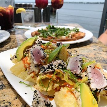 PIER 22 - Ahi Tuna Nachos - New American Near Me - Bradenton, Florida