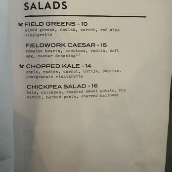 Fieldwork - Not shown here, but you can order via the QR code is the kale caesar salad which is the best salad they have! - Breweries Near Me - Santa Rosa, California Fieldwork - Not shown here, but you can order via the QR code is the kale caesar salad which is the best salad they have! - Breweries Near Me - Santa Rosa, California