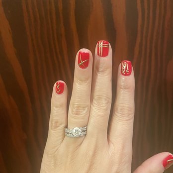 Elegant Nails - Lunar New Year Design - Nail Salons Near Me - Kent, Washington Elegant Nails - Lunar New Year Design - Nail Salons Near Me - Kent, Washington