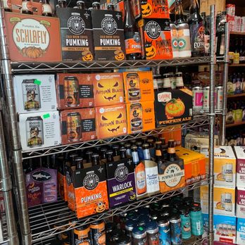Frank's Beverage - a variety of halloween beers - Beer, Wine & Spirits Near Me - Glen Cove, New York