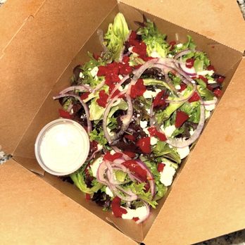 GoreMade Pizza - Salad with the fixins - Pizza Near Me - Columbus, Ohio