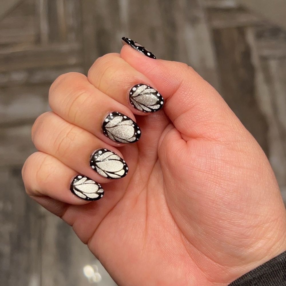Genova Nail Spa Memorial - Butterfly nails by Taylor!!! she is so talented!!! She is worth the wait!!!! - Nail Salons Near Me - Houston, Texas Genova Nail Spa Memorial - Butterfly nails by Taylor!!! she is so talented!!! She is worth the wait!!!! - Nail Salons Near Me - Houston, Texas