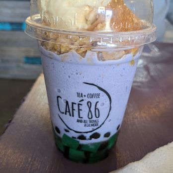 Cafe 86 - Upside down Halo halo - Desserts Near Me - Burbank, California Cafe 86 - Upside down Halo halo - Desserts Near Me - Burbank, California