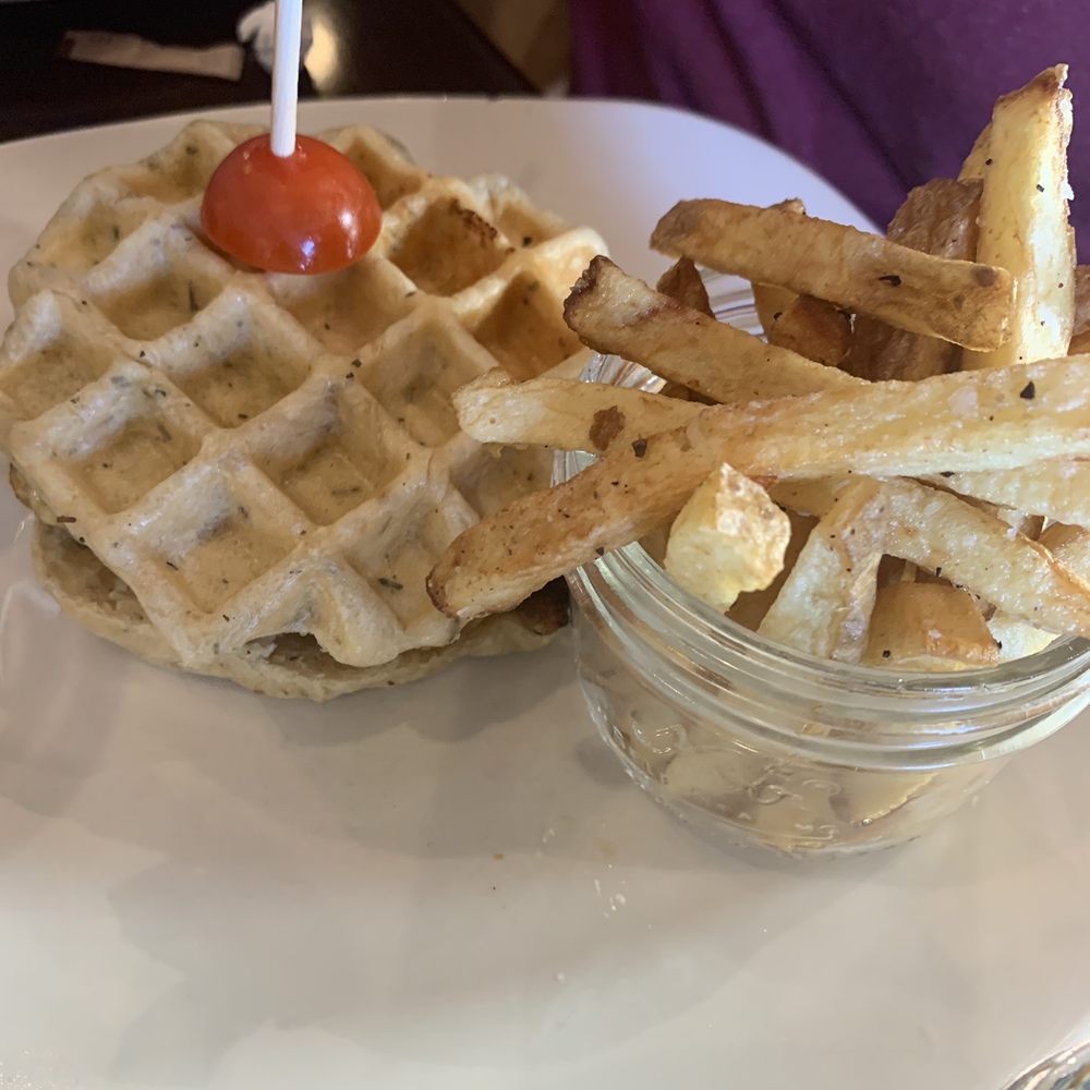The Waffle Experience - Burger and fries - Waffles Near Me - Elk Grove, California The Waffle Experience - Burger and fries - Waffles Near Me - Elk Grove, California