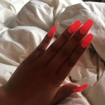 Ivy Nails - acrylic fill with gel polish in a26 - Nail Salons Near Me - Brooklyn Park, Minnesota