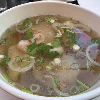 Mama Pho - Hu Tiu Mi or Pho soup bowl with pork shrimp quail eggs and both yellow egg noodles and rice noodles - Vietnamese Near Me - Essex Junction, Vermont Mama Pho - Hu Tiu Mi or Pho soup bowl with pork shrimp quail eggs and both yellow egg noodles and rice noodles - Vietnamese Near Me - Essex Junction, Vermont