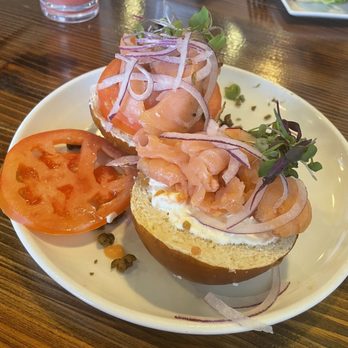 CRAFTkitchen - Smoked salmon & pretzel - New American Near Me - Henderson, Nevada CRAFTkitchen - Smoked salmon & pretzel - New American Near Me - Henderson, Nevada