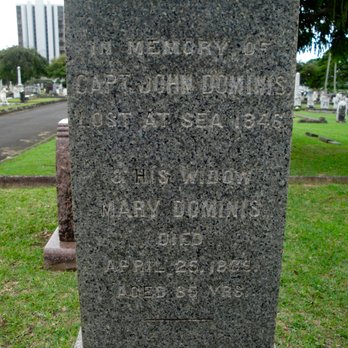Oahu Mortuary - Captain John Dominis - the restaurant that was named after him. Never knew he was a real person til today! - Funeral Services & Cemeteries Near Me - Honolulu, Hawaii
