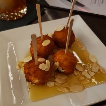 Bardot - Goat cheese lollipops - New American Near Me - Claremont, California Bardot - Goat cheese lollipops - New American Near Me - Claremont, California