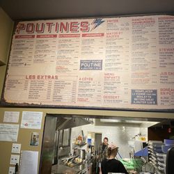 Poutine Centrale - Menu