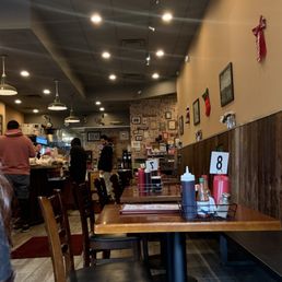 Inside of restaurant Inside of restaurant