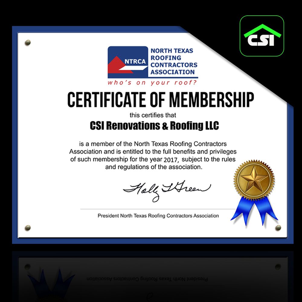 Slide of CSI Renovations and Roofing