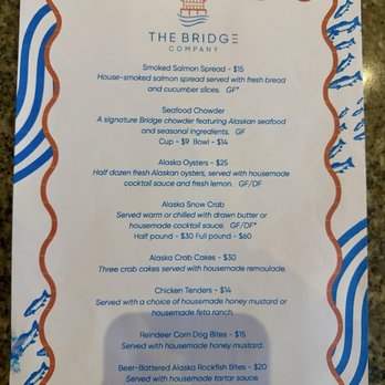 Bridge Seafood - Menu - Seafood Near Me - Anchorage, Alaska Bridge Seafood - Menu - Seafood Near Me - Anchorage, Alaska