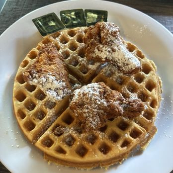 The Lobster Trap - Waffle with Spicy Chicken Wings‼ - Seafood Near Me - Avalon, California The Lobster Trap - Waffle with Spicy Chicken Wings‼ - Seafood Near Me - Avalon, California