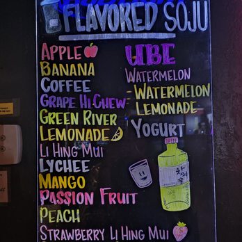 Pandora Café - Updated soju flavors 05/2023 - Sushi Bars Near Me - Honolulu, Hawaii Pandora Café - Updated soju flavors 05/2023 - Sushi Bars Near Me - Honolulu, Hawaii